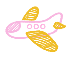 airplane preschool drawing